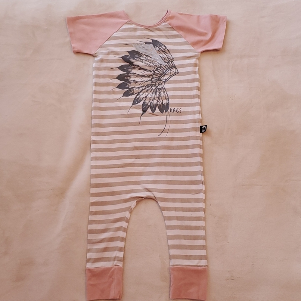 Rags Striped One-piece